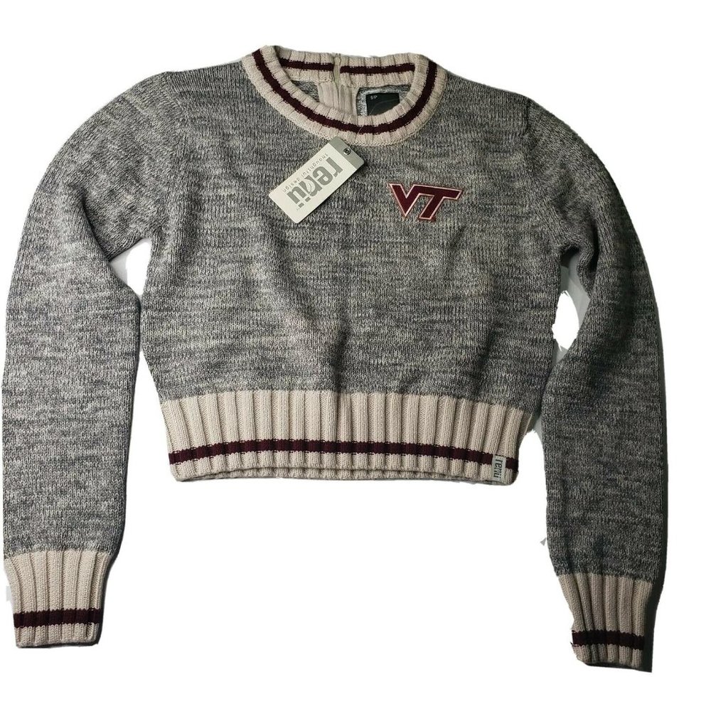 NCAA Virginia Tech  Marilyn Monroe Style Crop